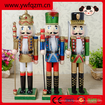 nuevos productos navidad talla de madera estatua cascanueces juguetes